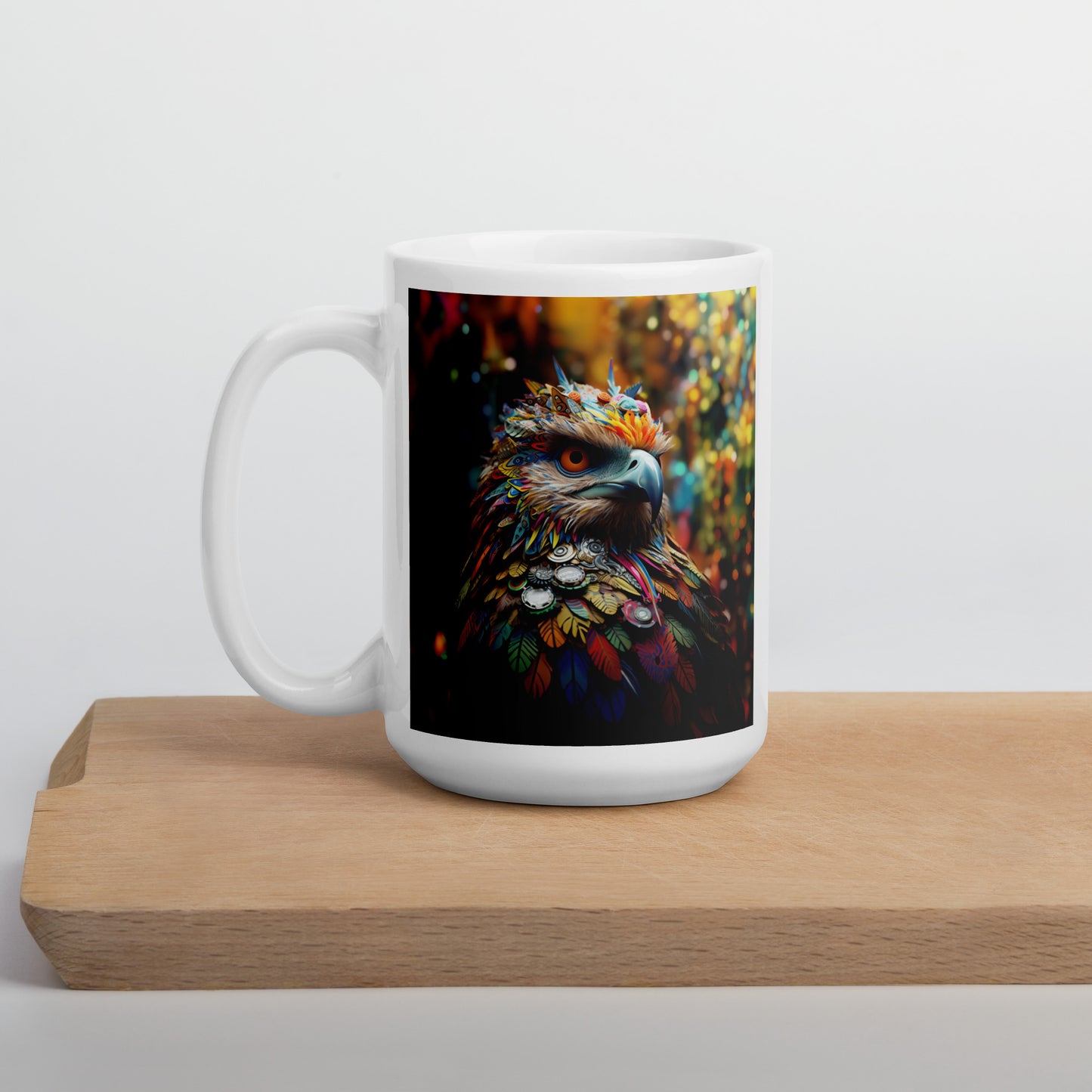 Hawk Spirit Animal Ceramic Mug