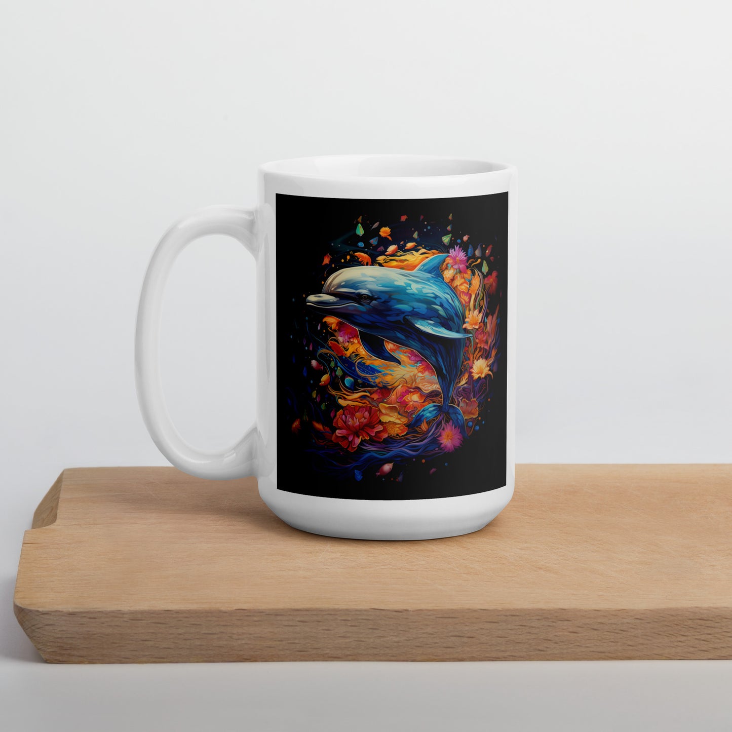 Dolphin Spirit Animal Ceramic Mug