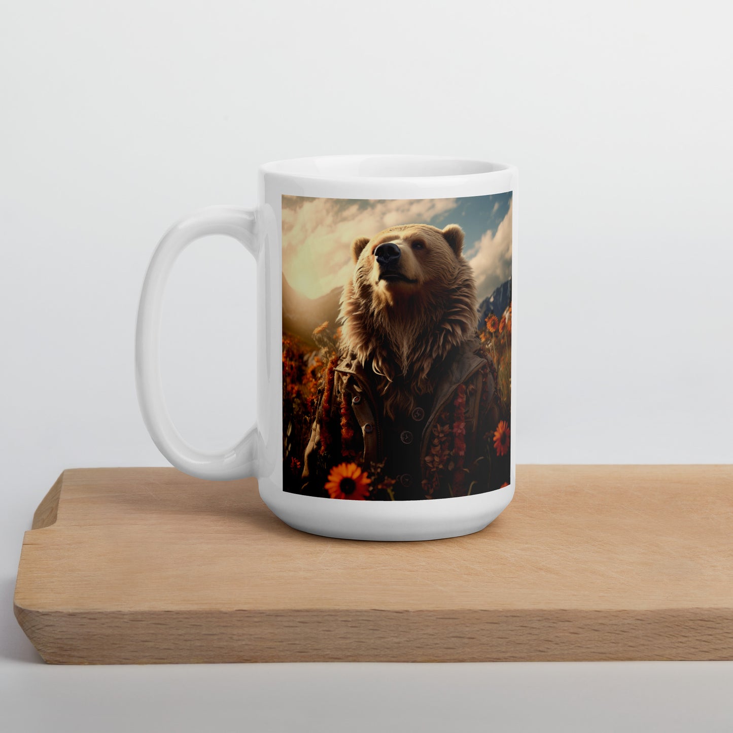 Bear Spirit Animal Ceramic Mug