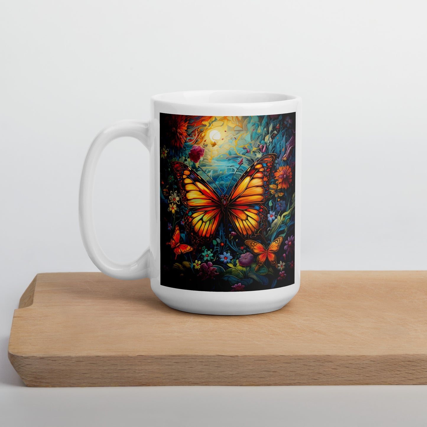 Butterfly Spirit Animal Ceramic Mug
