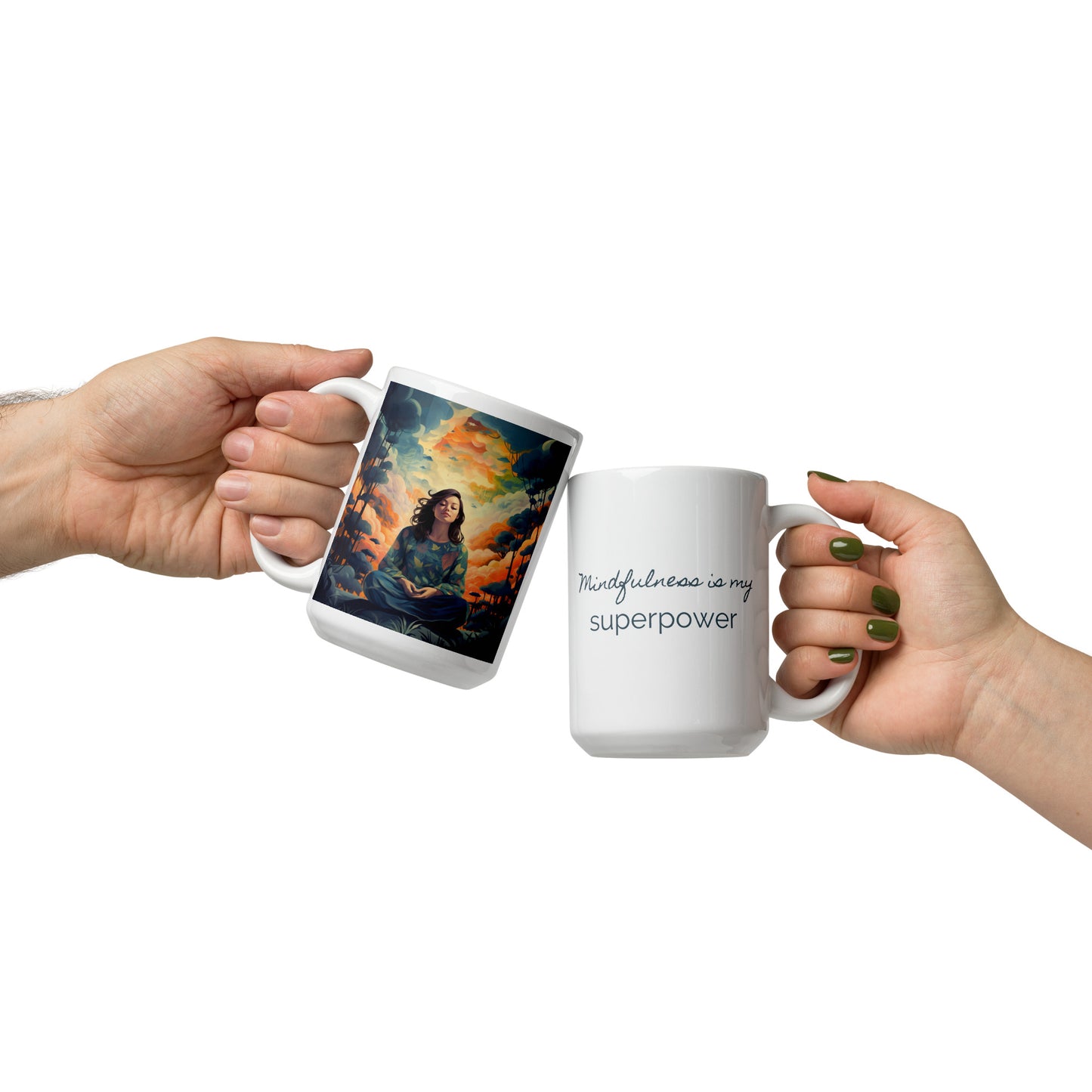 Mindfulness is my Superpower Ceramic Mug