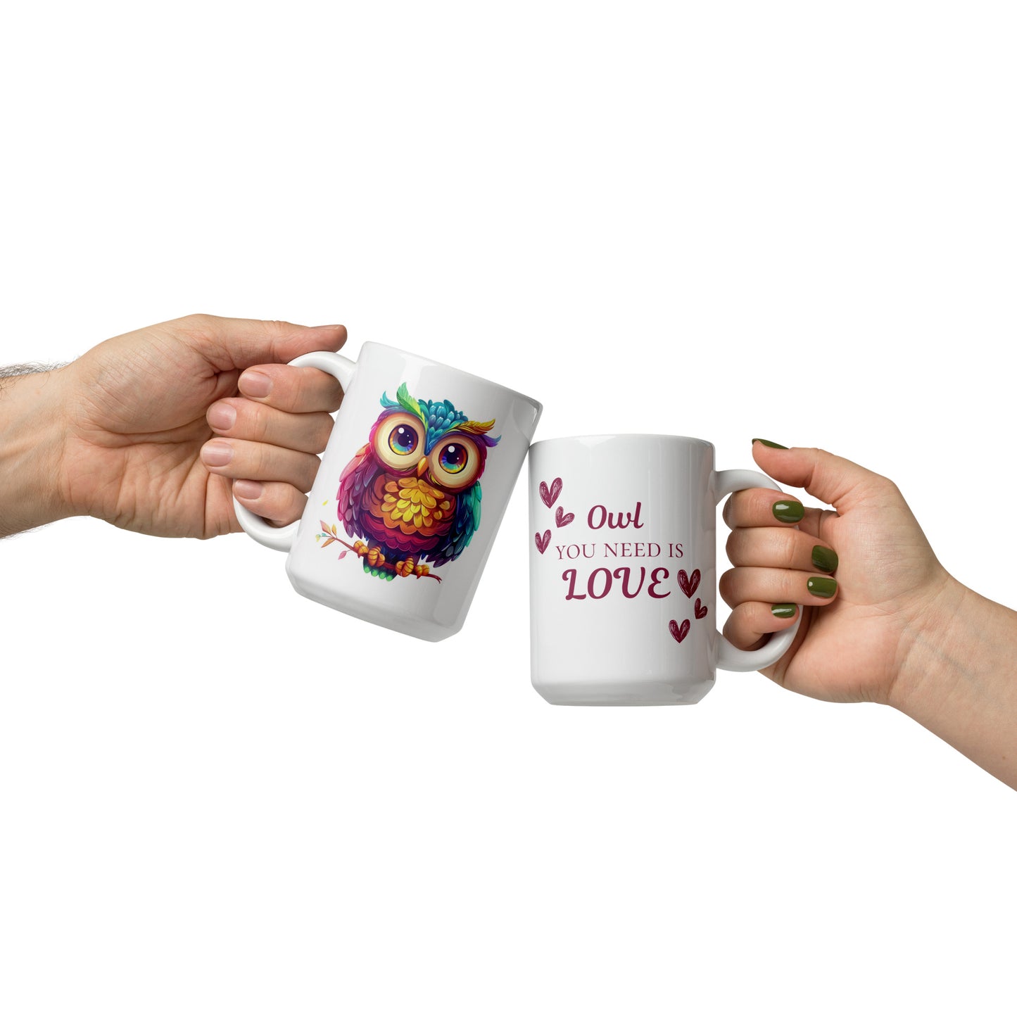Owl You Need Is Love Ceramic Mug