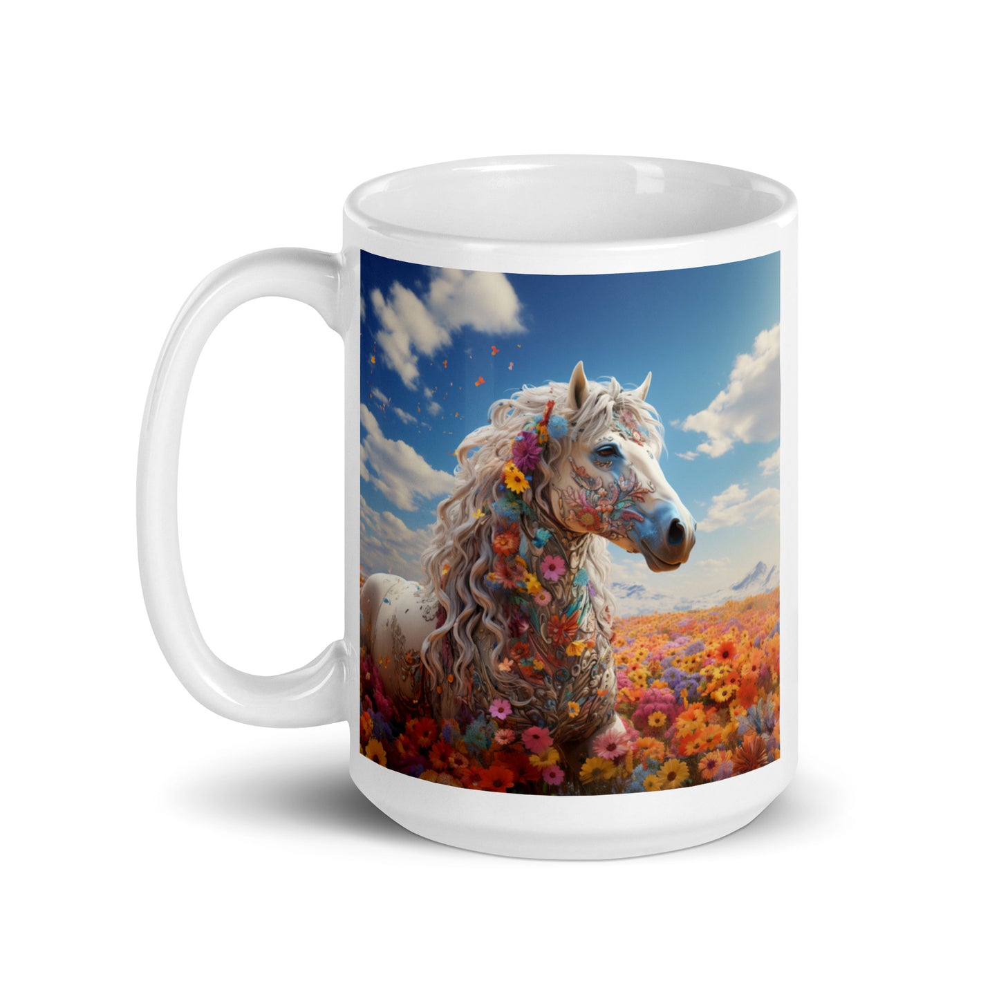 Horse Spirit Animal Ceramic Mug