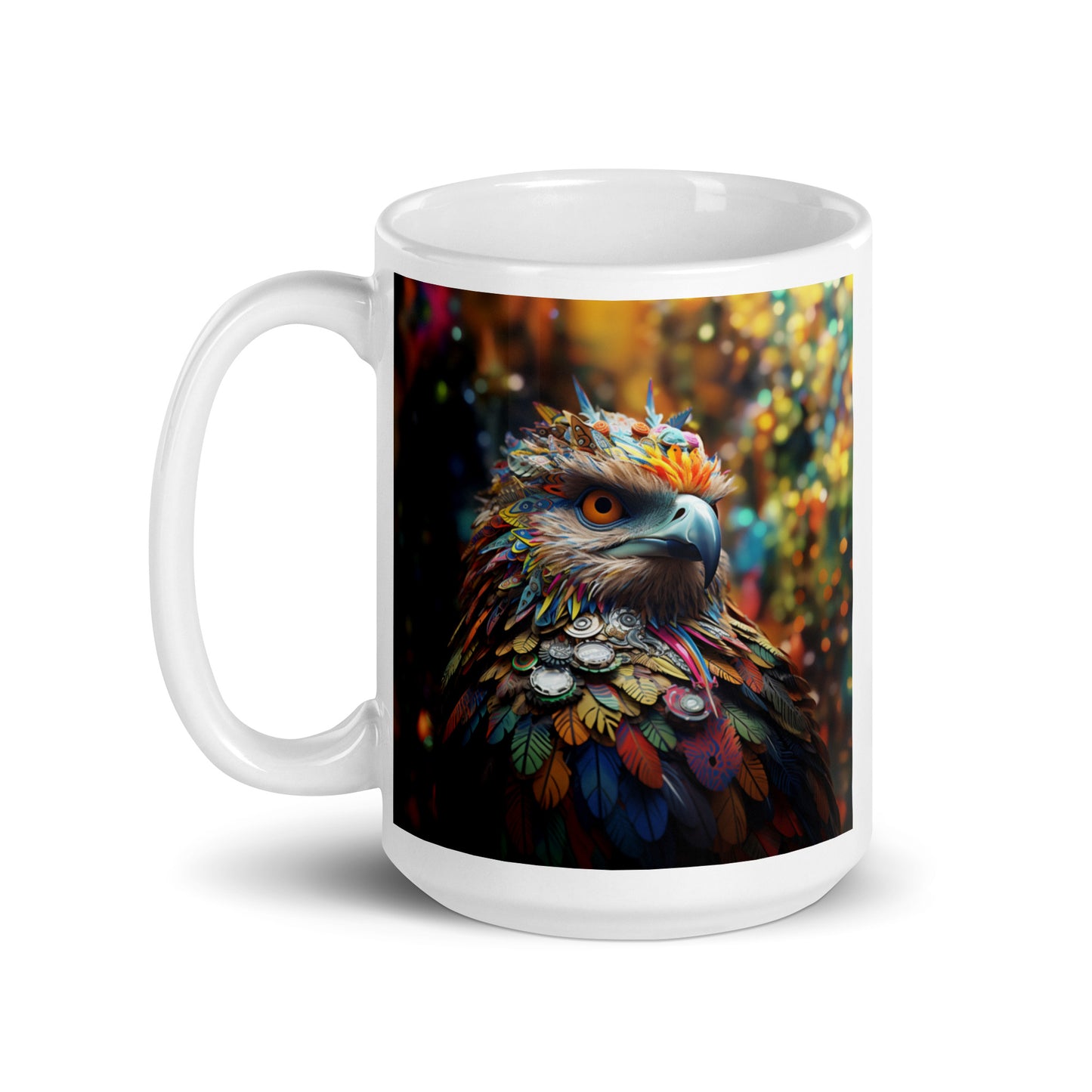 Hawk Spirit Animal Ceramic Mug