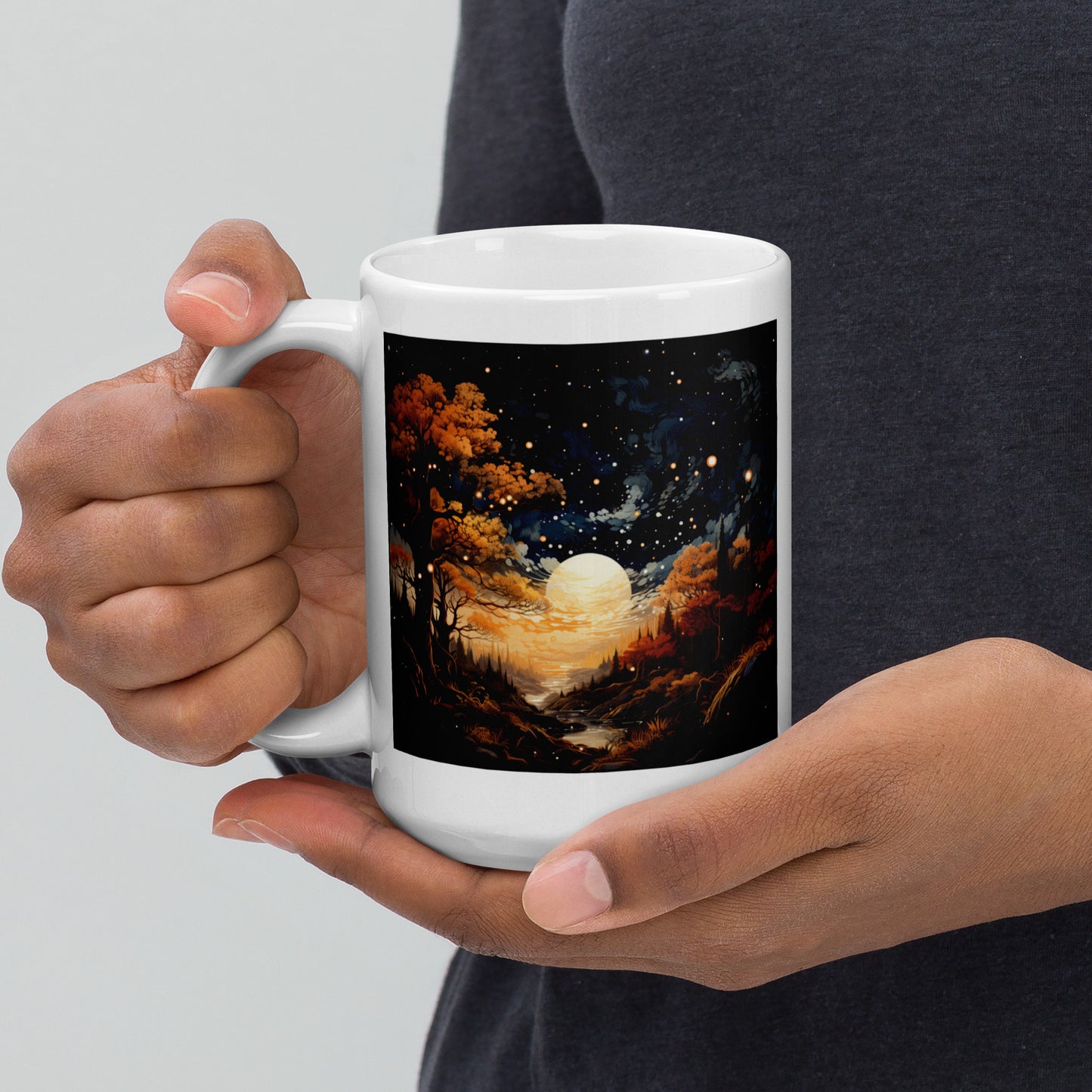 Channeling Full Moon Energy Ceramic Mug