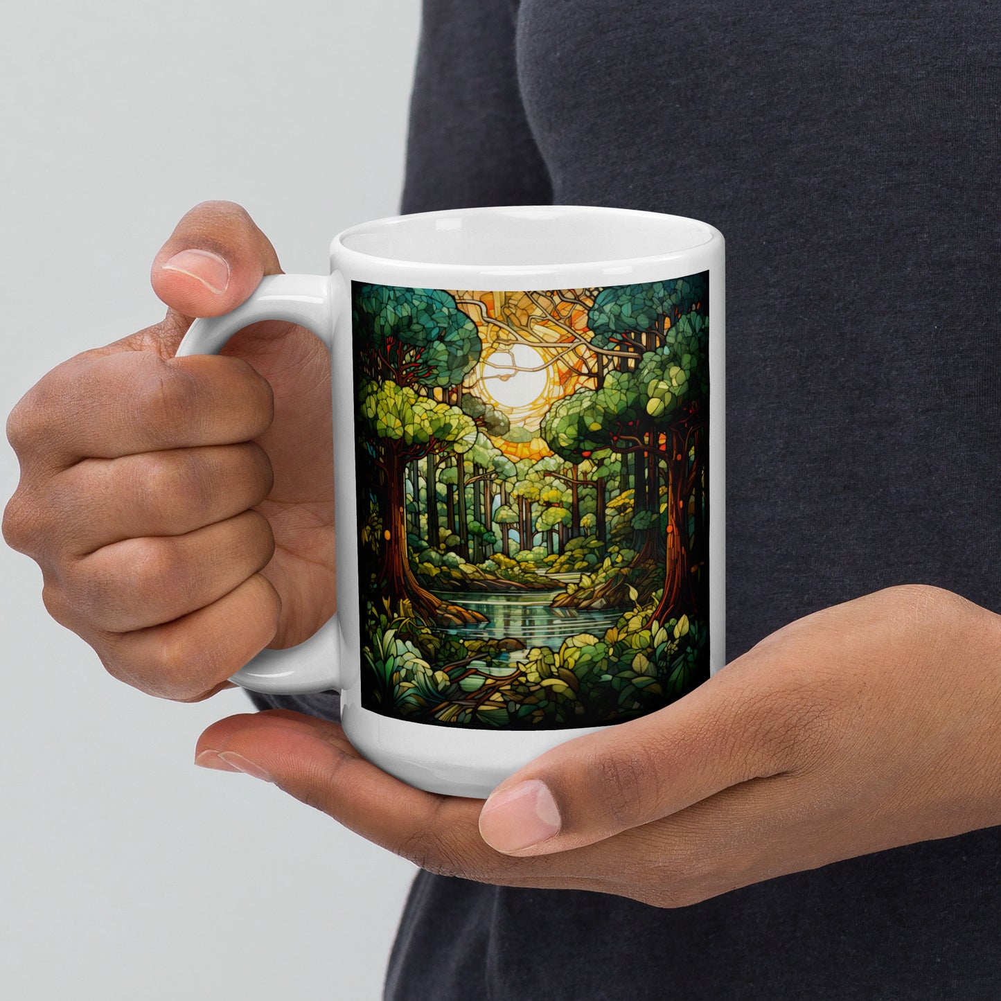 Today is a Great Day to Hug a Tree Ceramic Mug