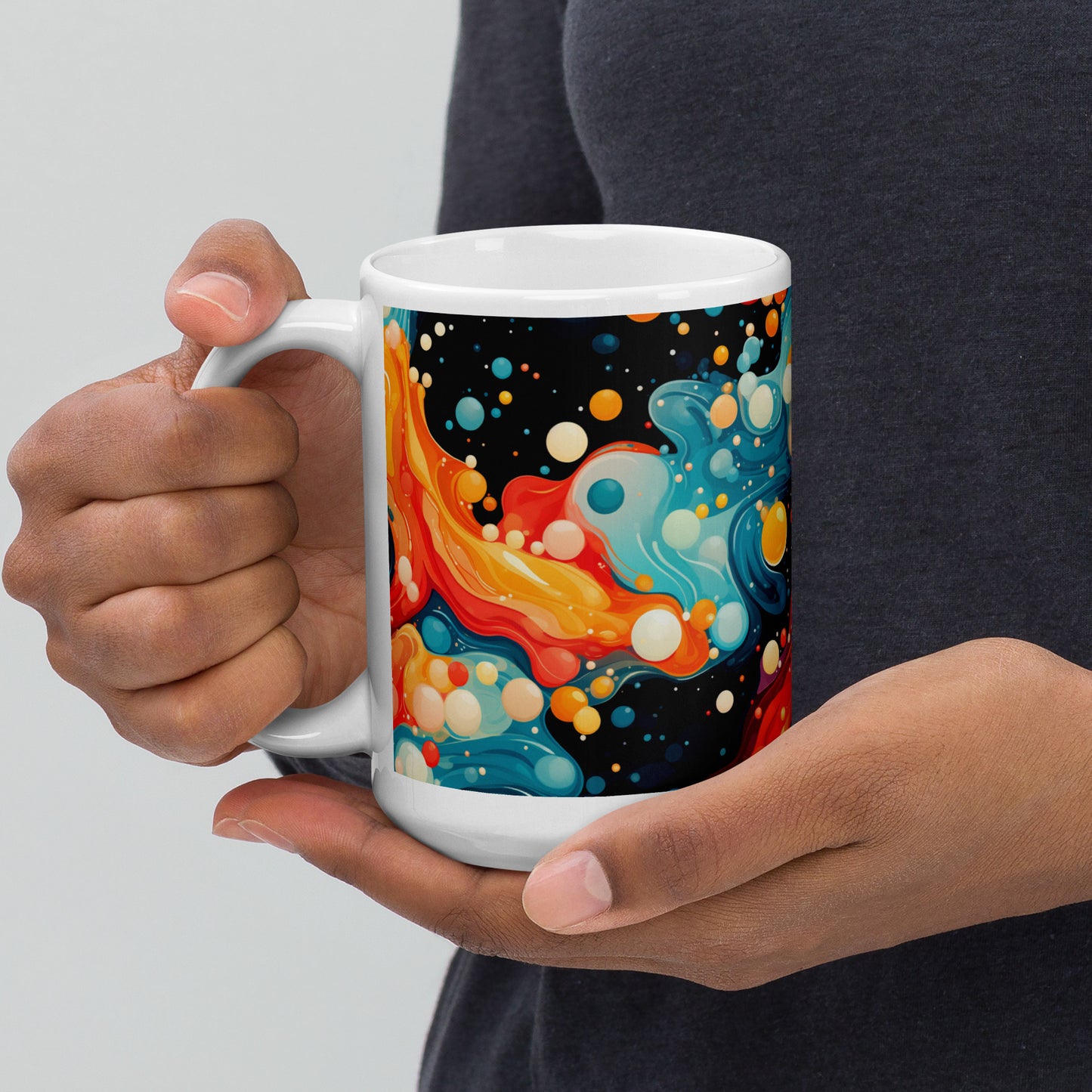 Bubbly Ceramic Mug