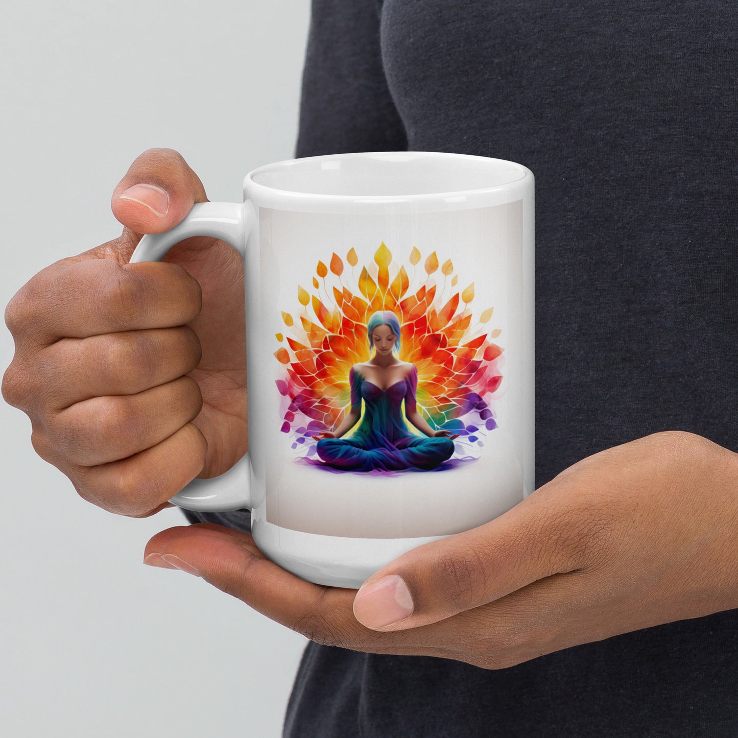 Love Yourself, Then Everything Else Will Just Flow Ceramic Mug