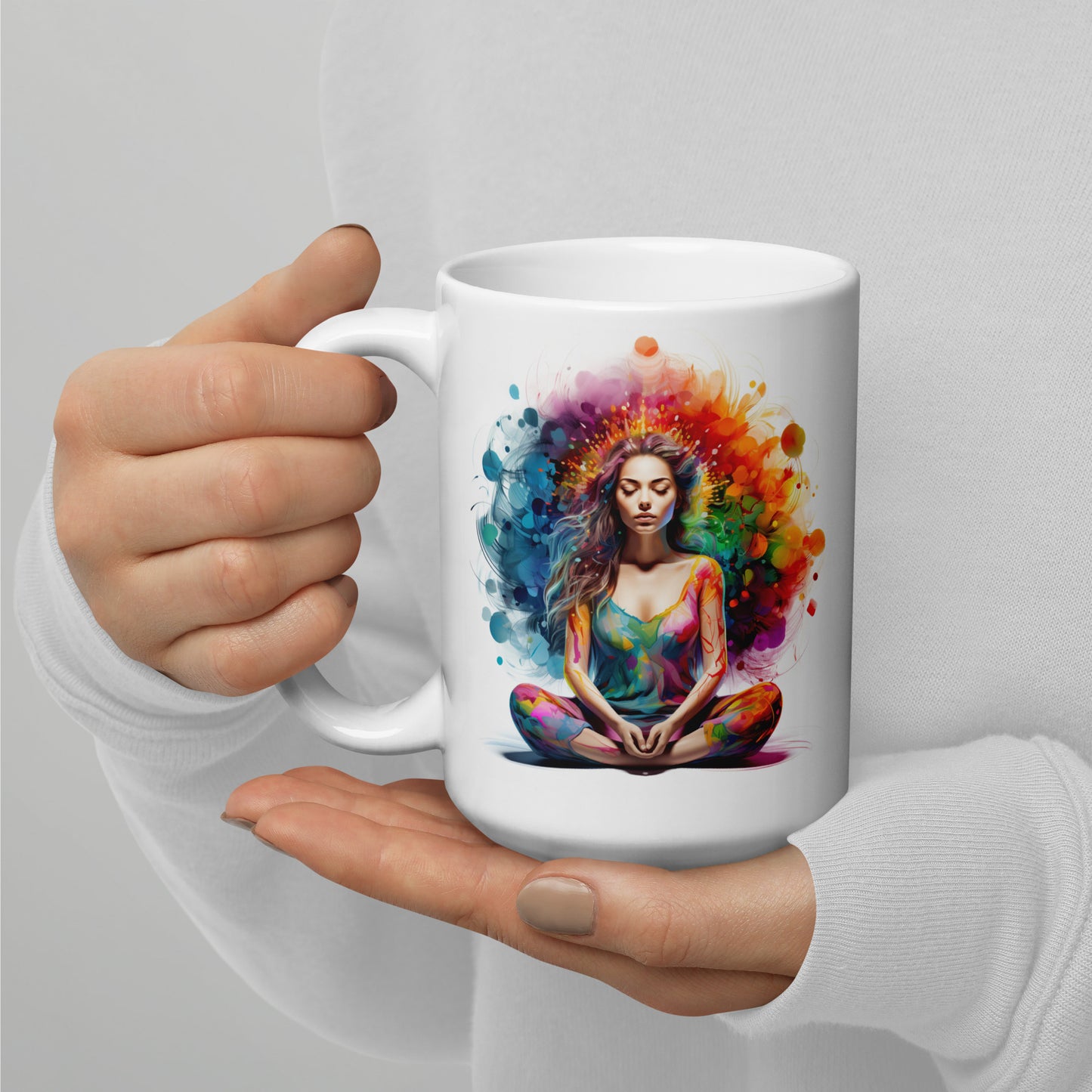 Finding Calm in the Chaos Ceramic Mug