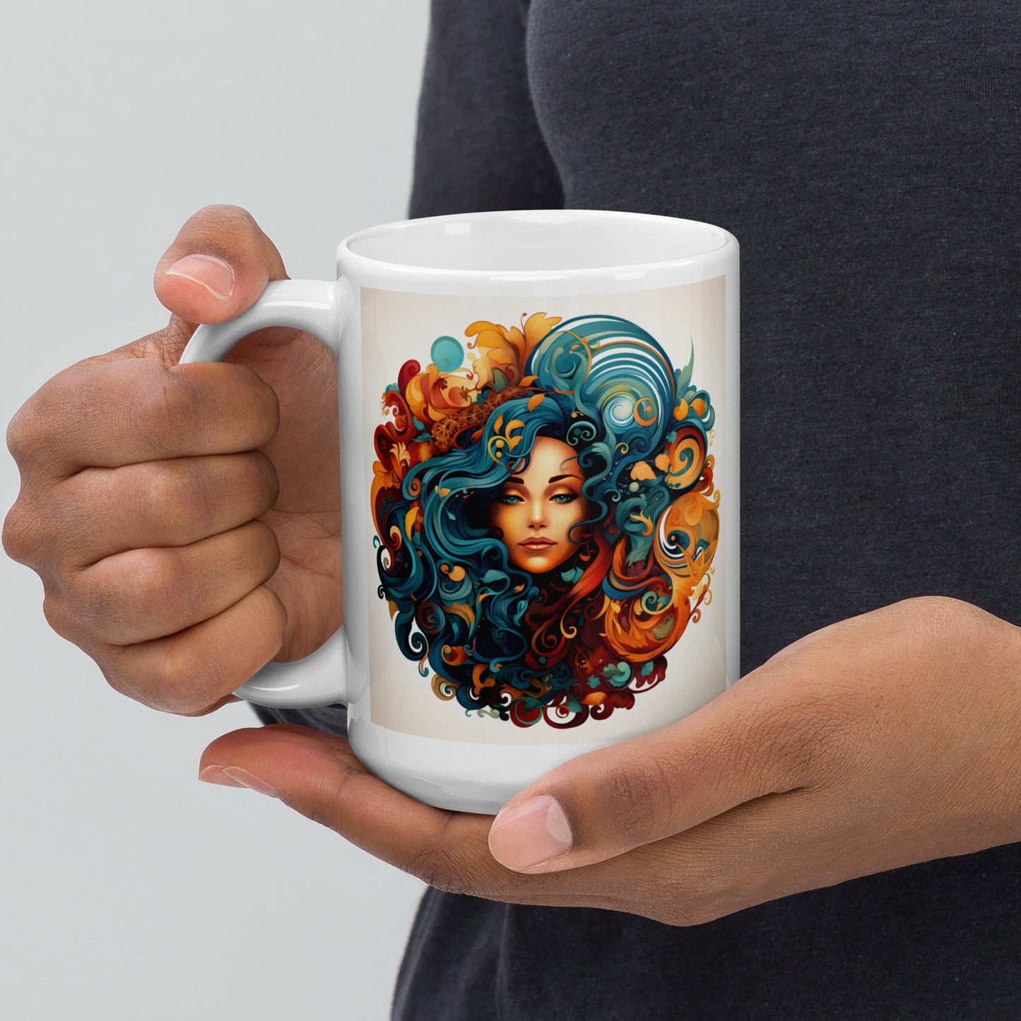 Strength of a Goddess, Grace of a Queen Ceramic Mug