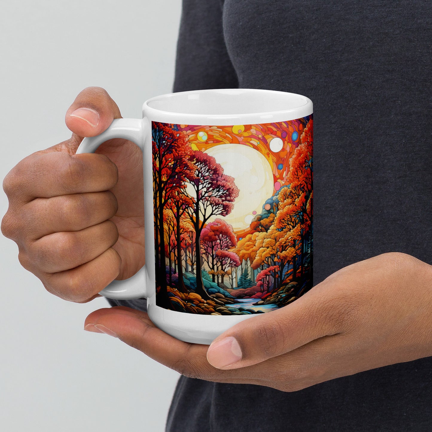 Autumn Landscape Ceramic Mug