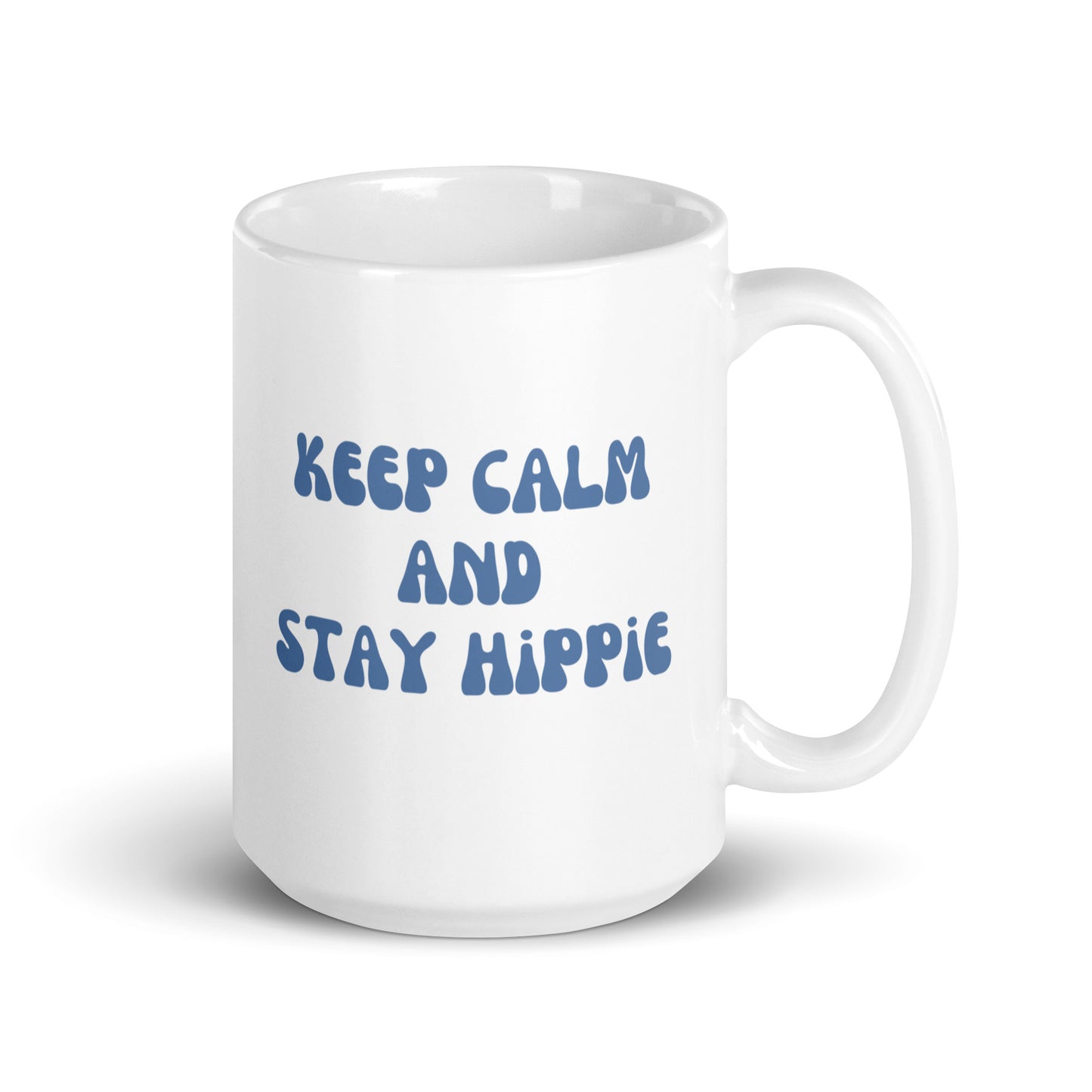 Keep Calm and Stay Hippie Ceramic Mug
