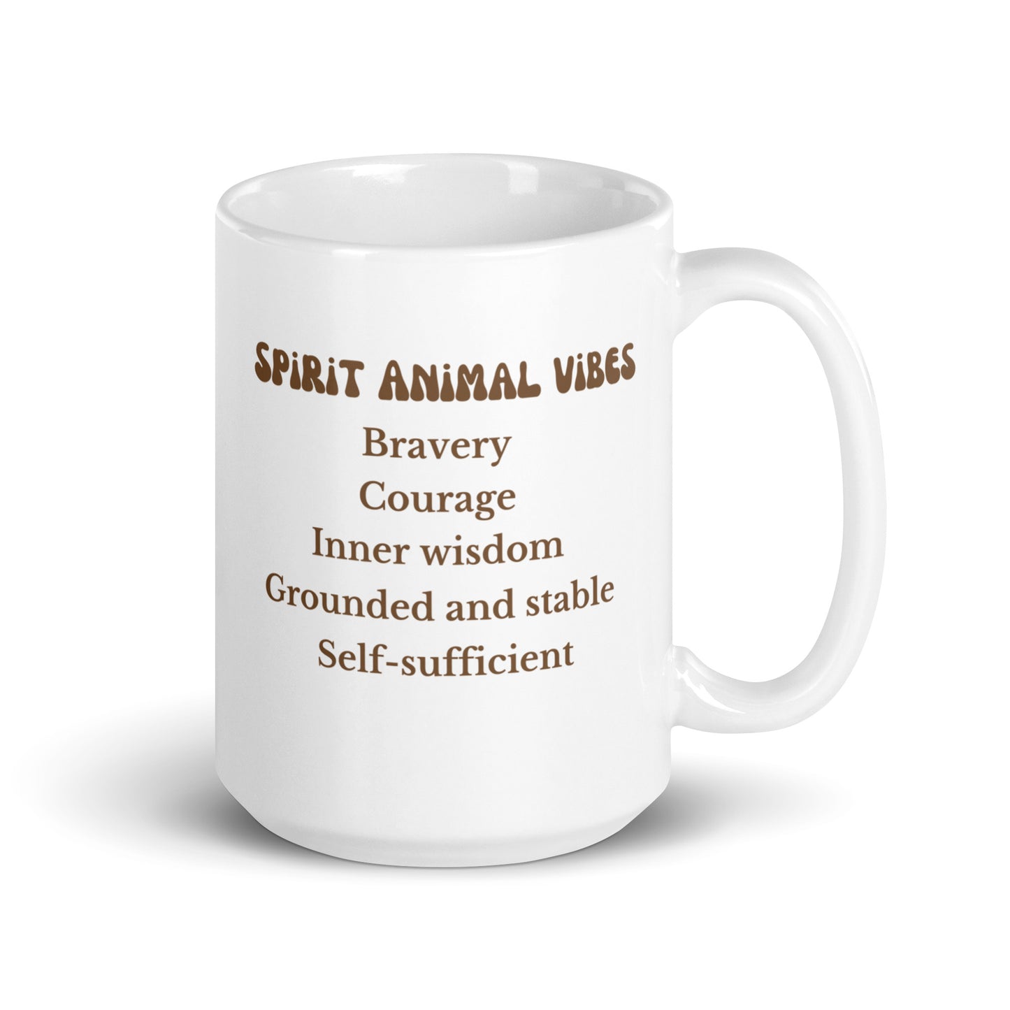 Bear Spirit Animal Ceramic Mug
