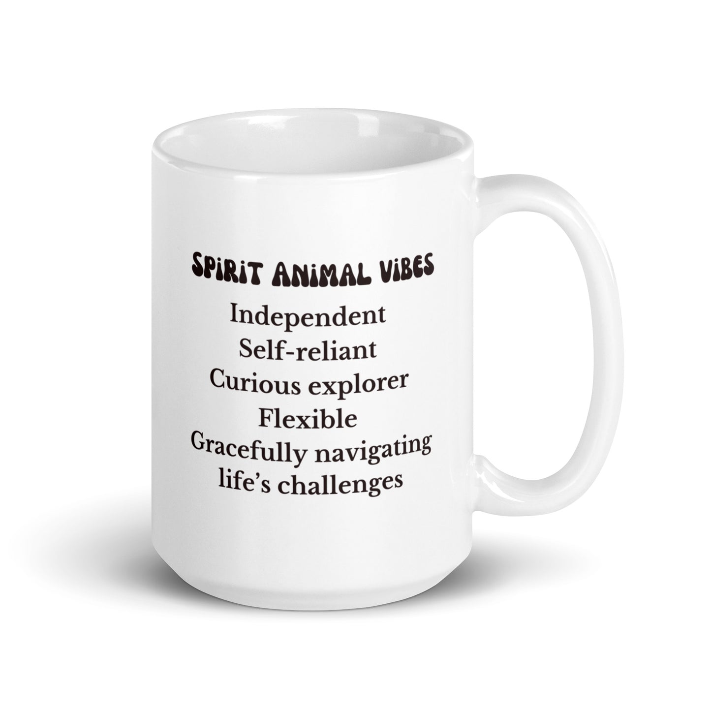 Cat Spirit Animal Ceramic Mug