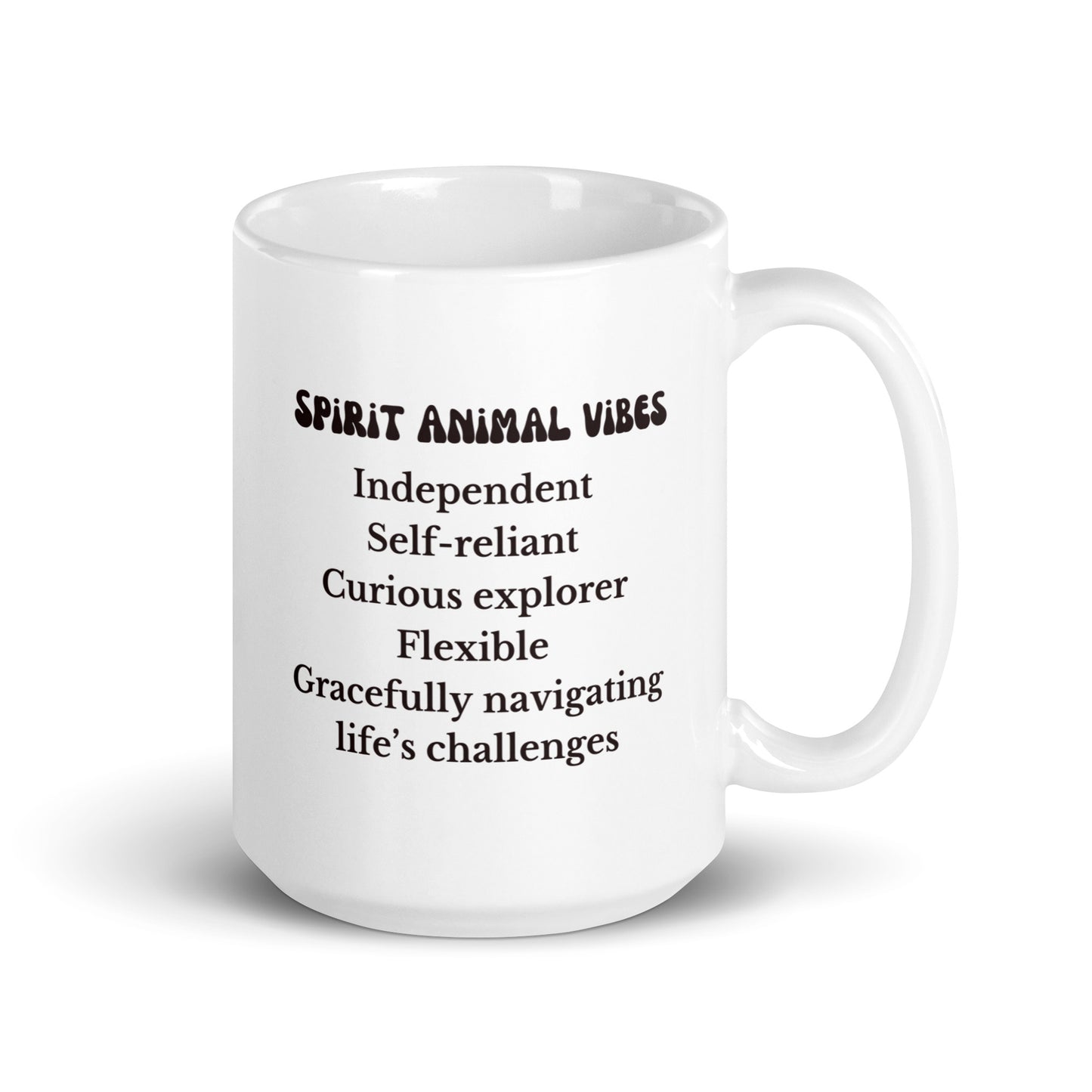 Cat Spirit Animal Ceramic Mug