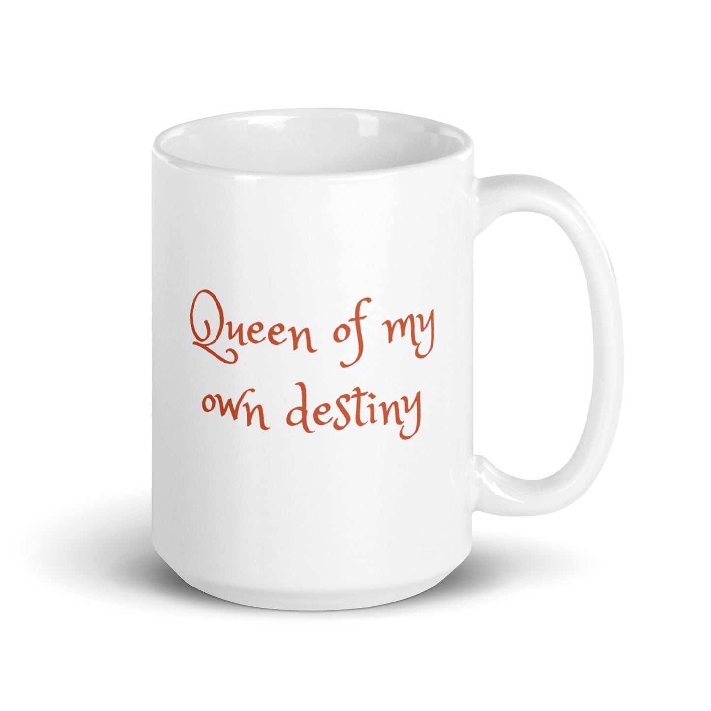 Queen of My Own Destiny, Day of the Dead art Ceramic Mug