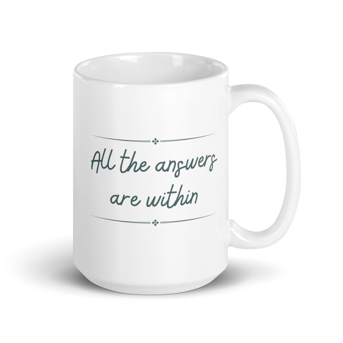 All the Answers are Within Ceramic Mug