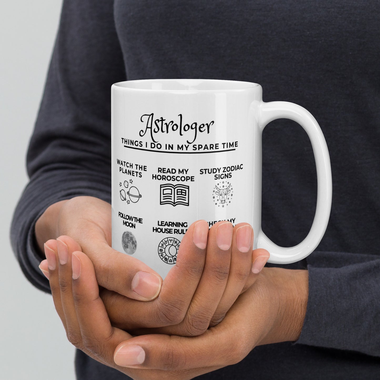 Astrologer Things I Do In My Spare Time Ceramic Mug