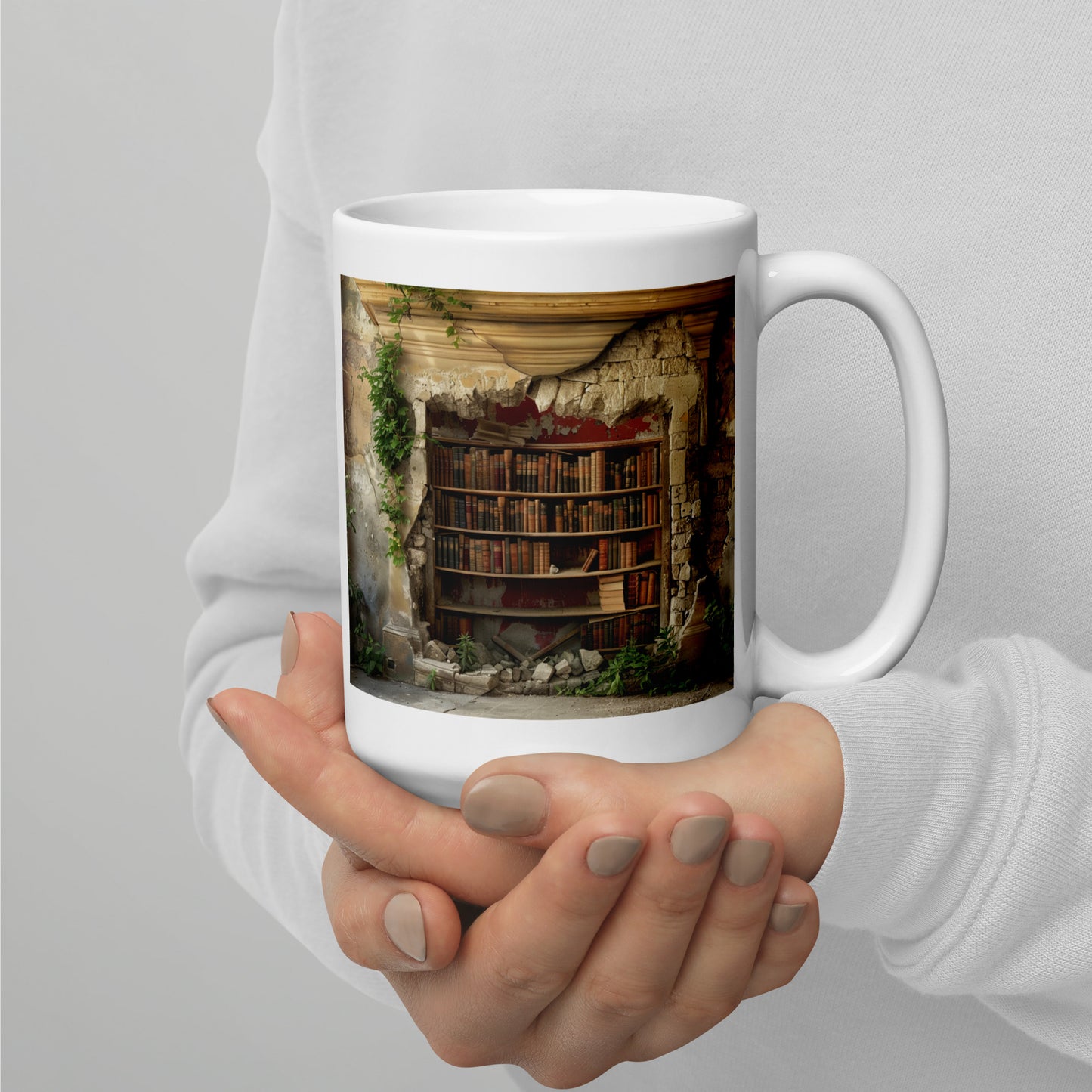 Discovered Secret Library Ceramic Mug