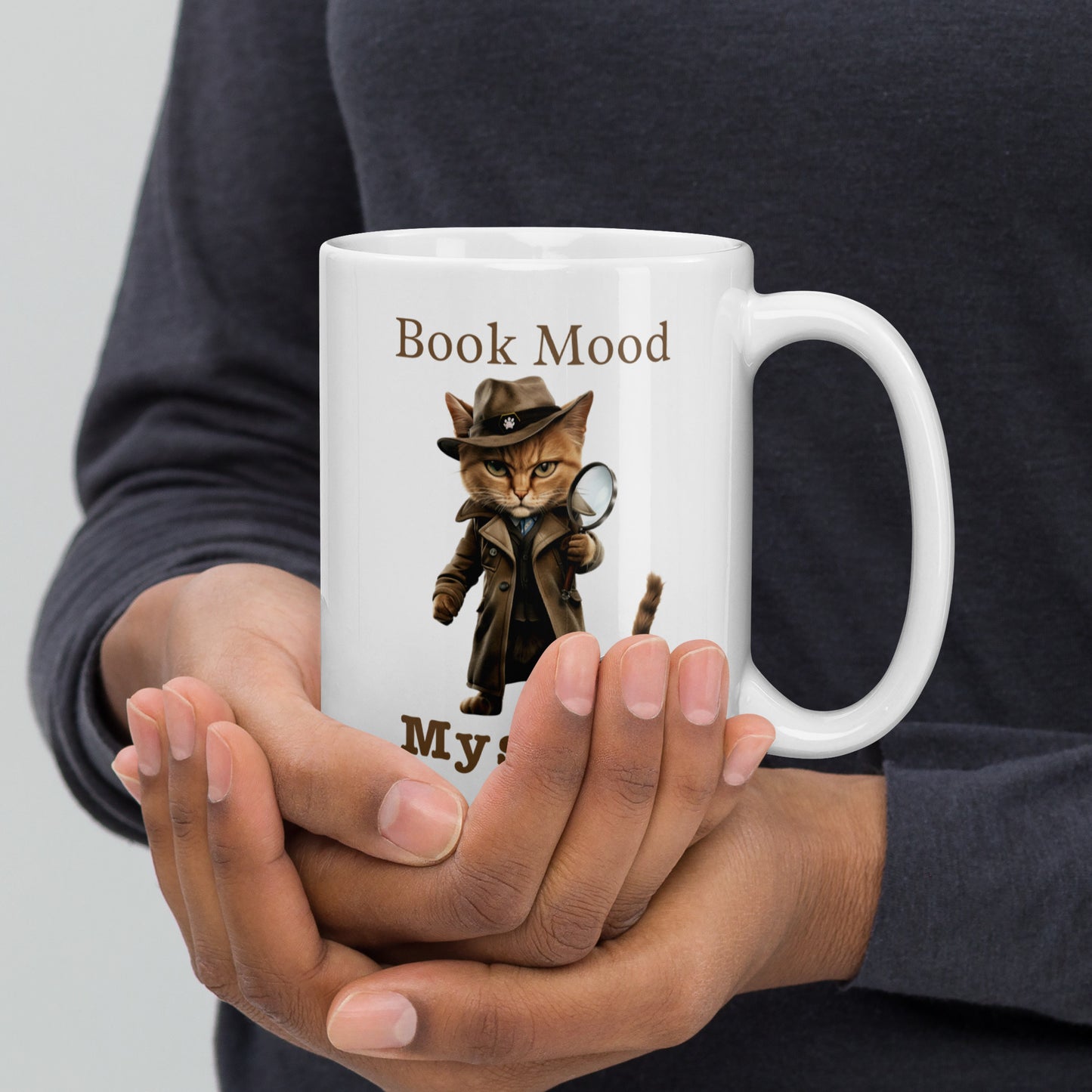 Book Mood: Mystery Ceramic Mug