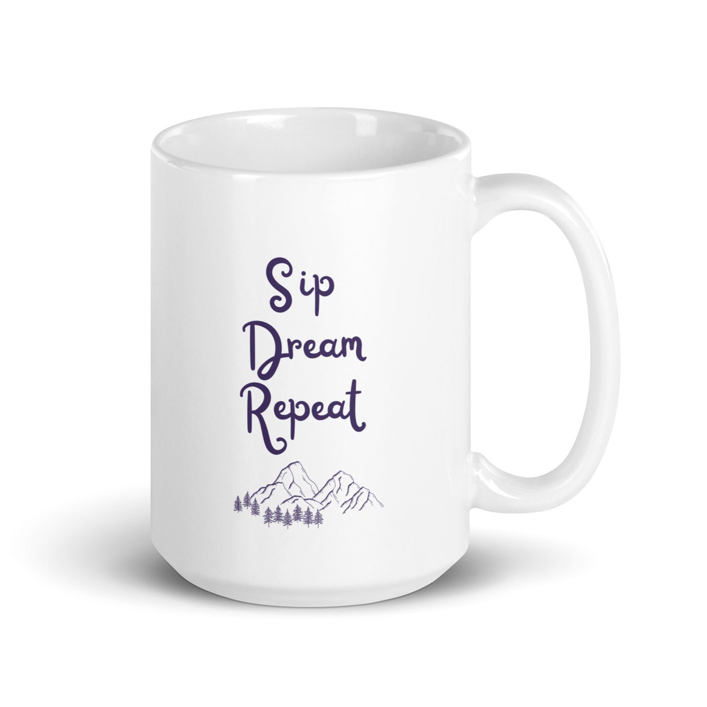 Sip, Dream, Repeat Ceramic Mug