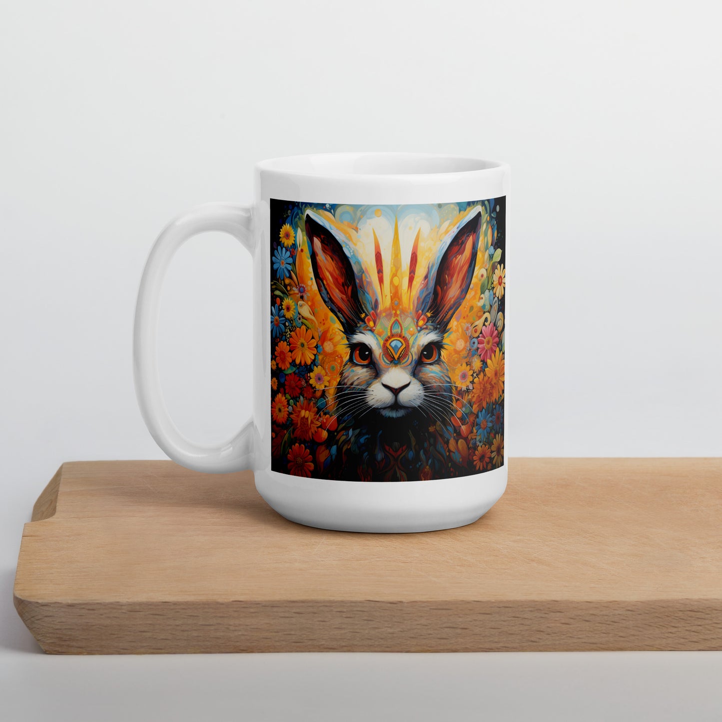 Rabbit Spirit Animal Ceramic Mug