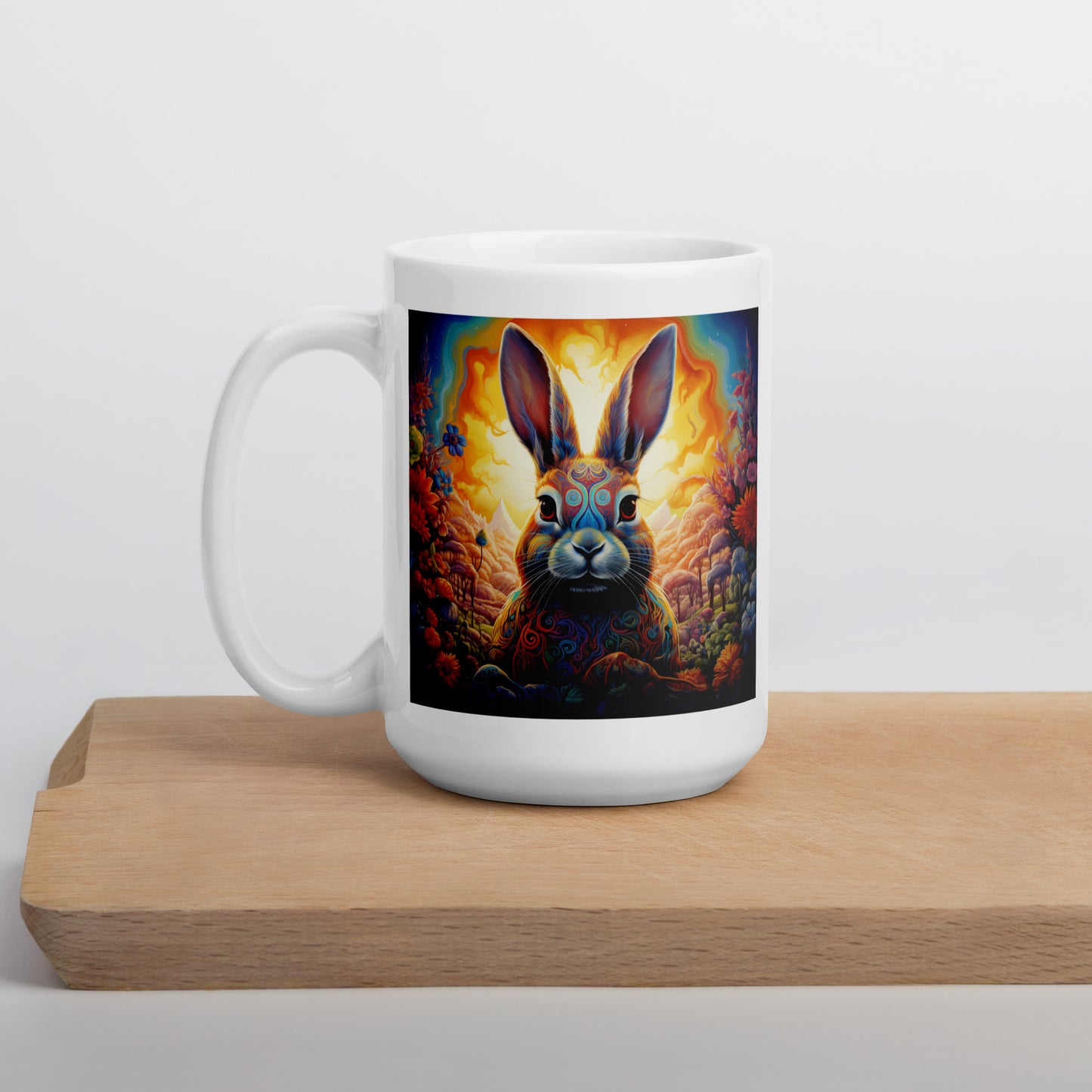 Rabbit Spirit Animal Ceramic Mug