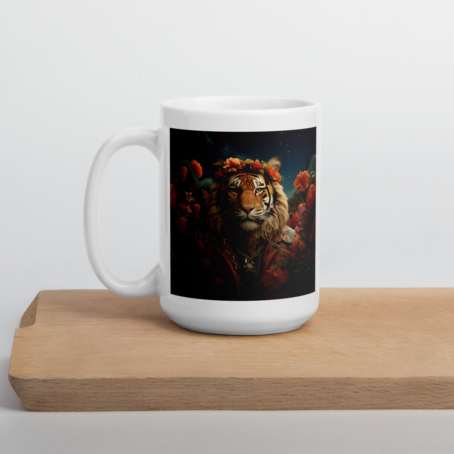 Tiger Spirit Animal Ceramic Mug