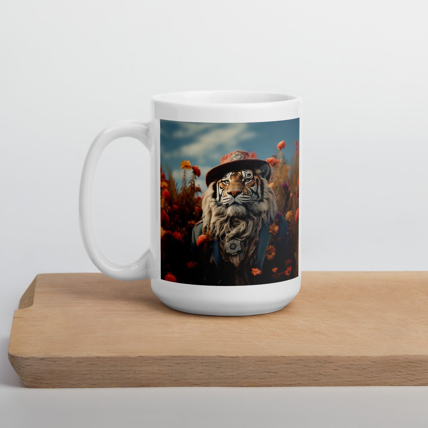 Tiger Spirit Animal Ceramic Mug