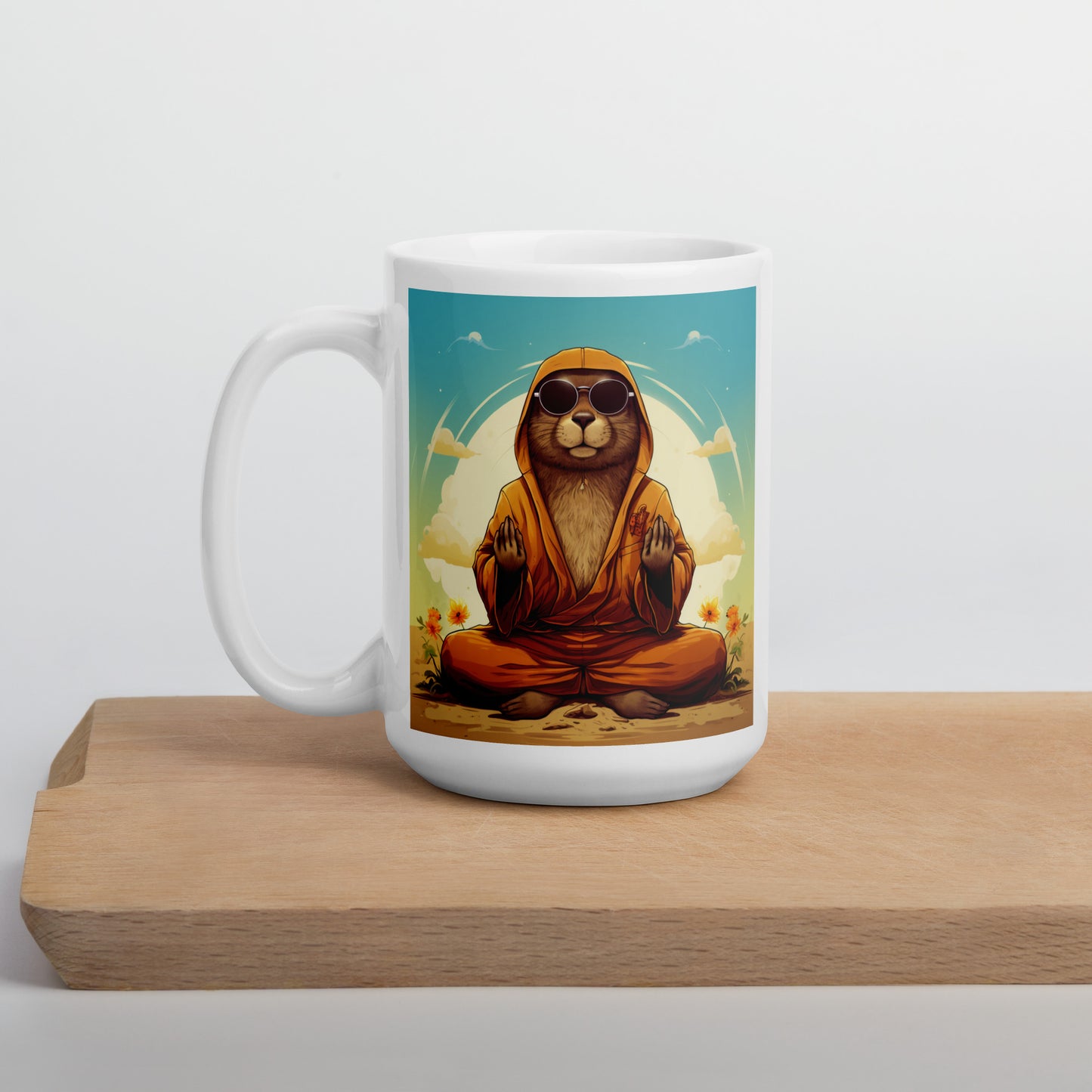 Groundhog Spirit Animal Ceramic Mug