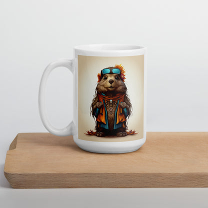 Groundhog Spirit Animal Ceramic Mug