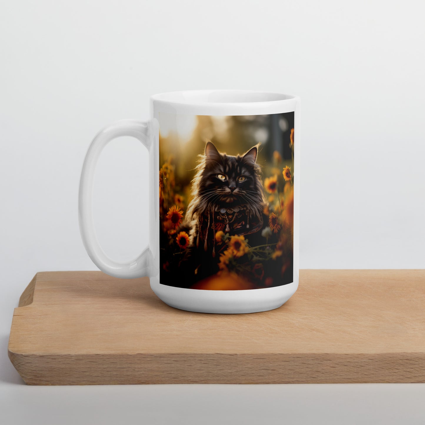 Cat Spirit Animal Ceramic Mug