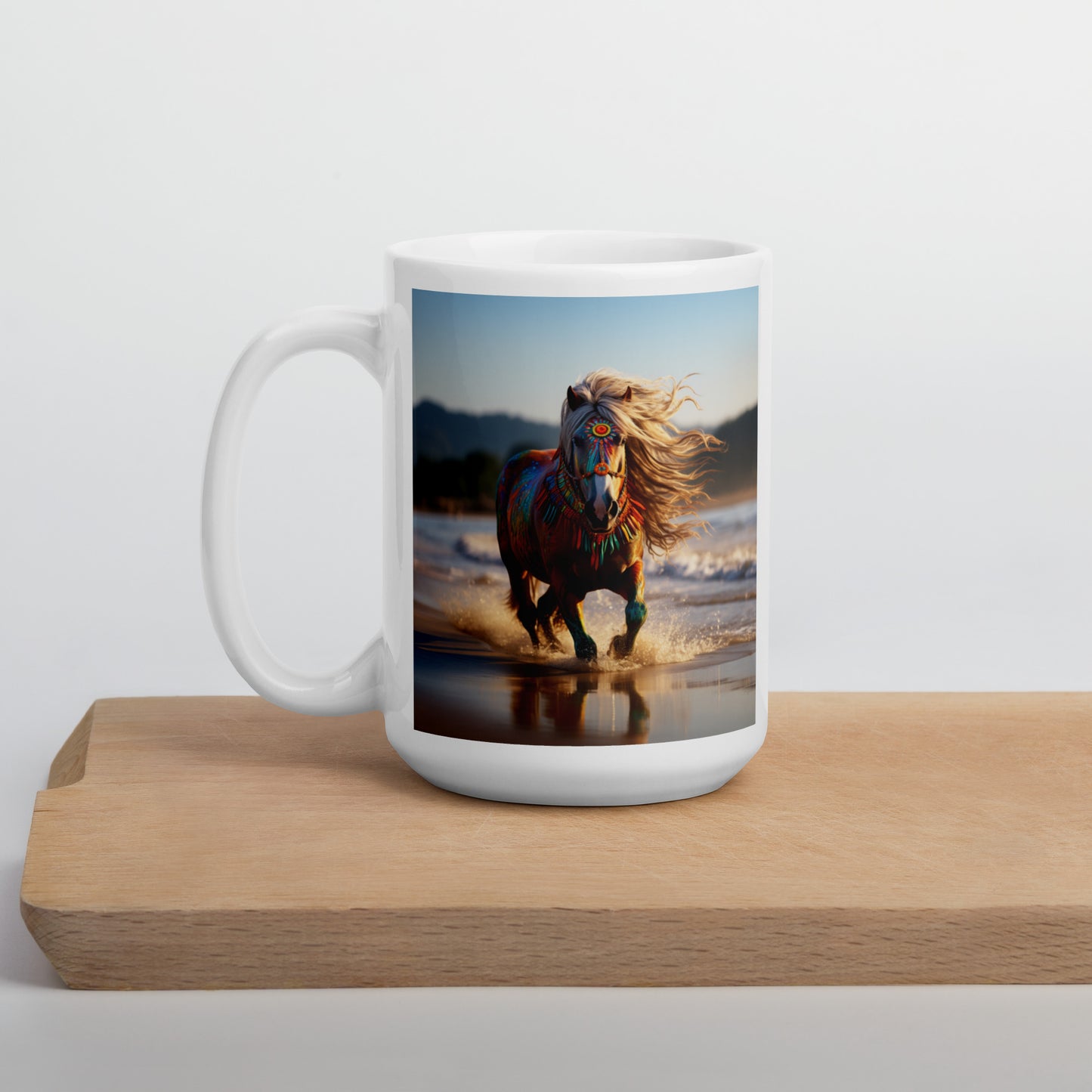 Horse Spirit Animal Ceramic Mug