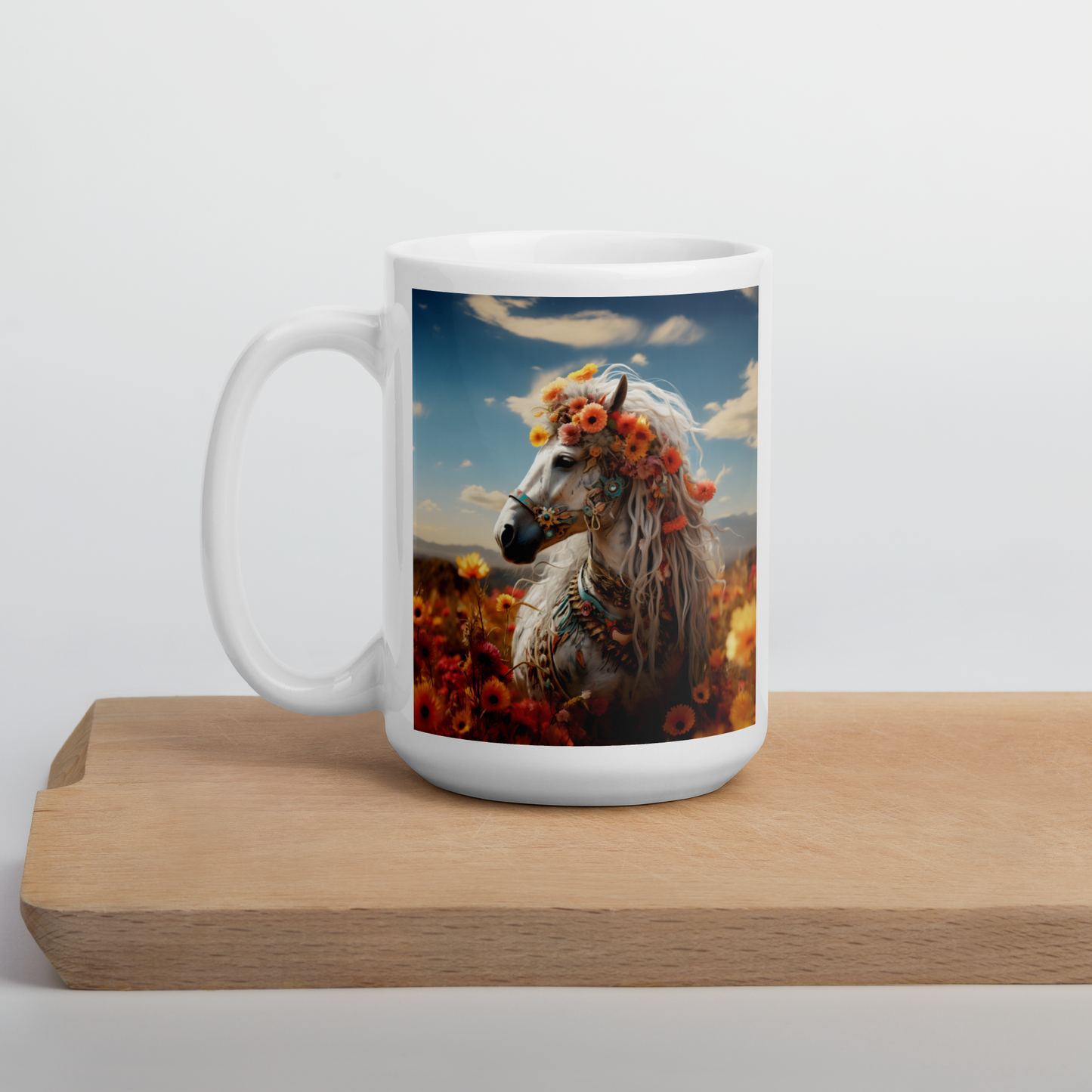 Horse Spirit Animal Ceramic Mug