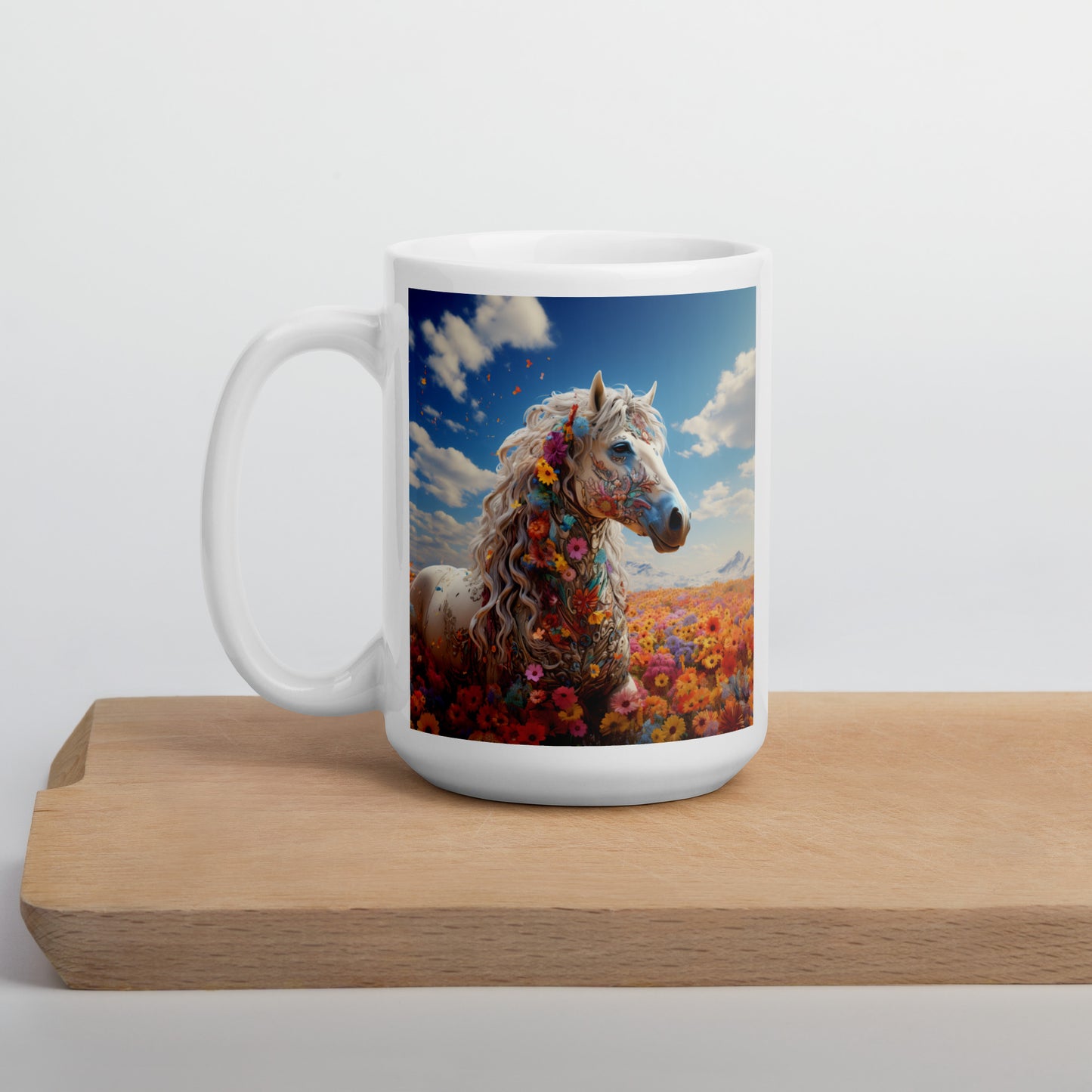 Horse Spirit Animal Ceramic Mug