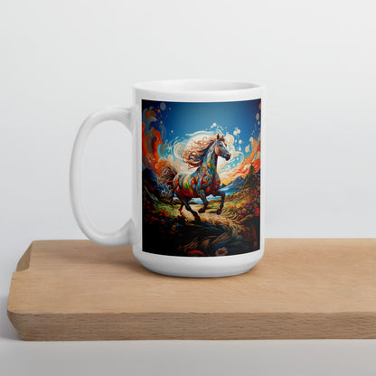 Horse Spirit Animal Ceramic Mug