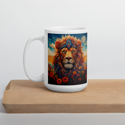 Lion Spirit Animal Ceramic Mug