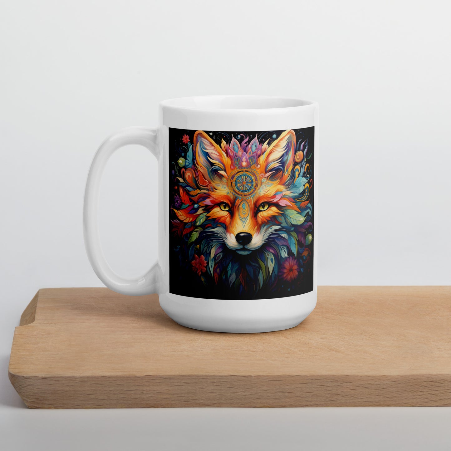 Fox Spirit Animal Ceramic Mug