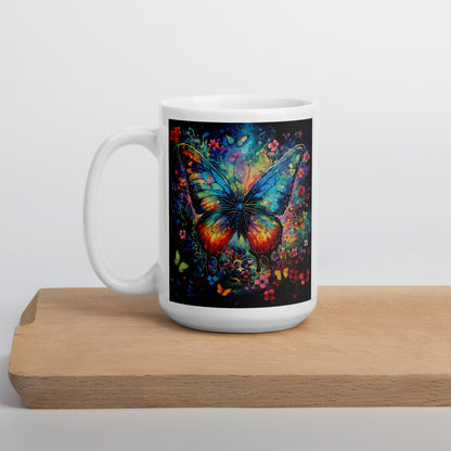 Butterfly Spirit Animal Ceramic Mug