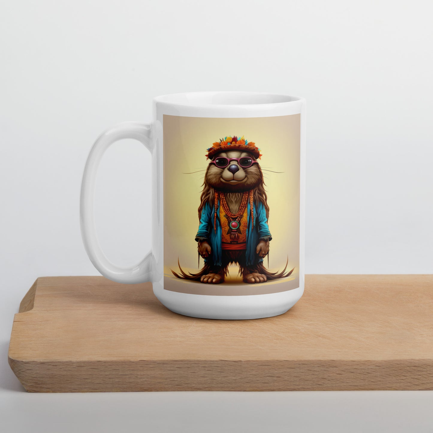 Groundhog Spirit Animal Ceramic Mug