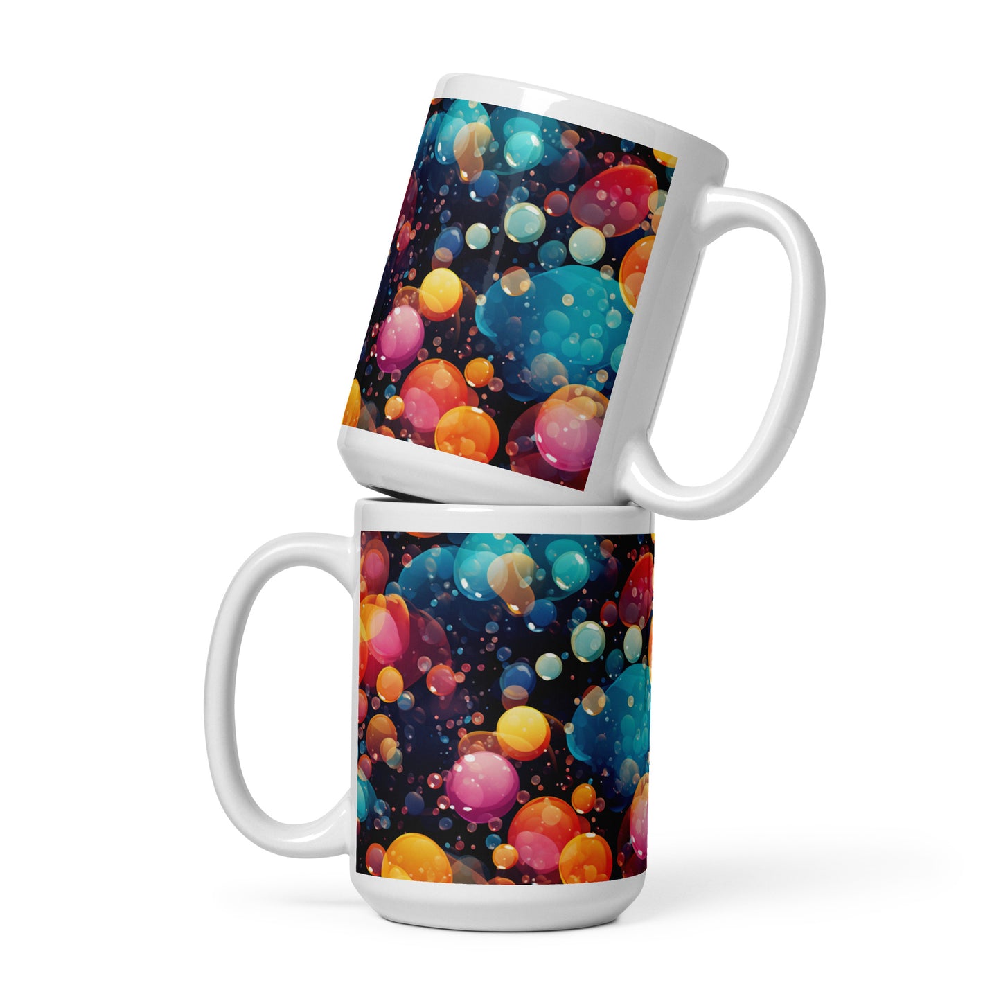 Bubbles Bubbles Ceramic Mug