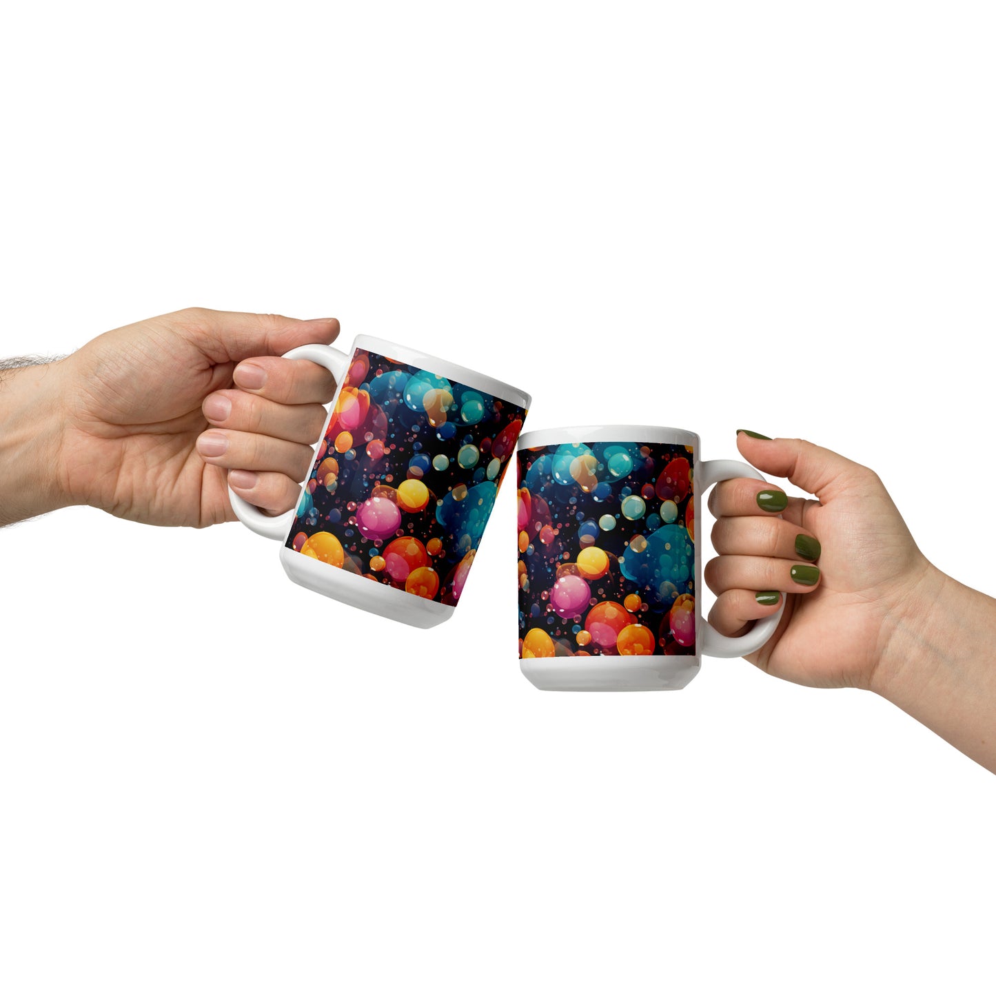 Bubbles Bubbles Ceramic Mug