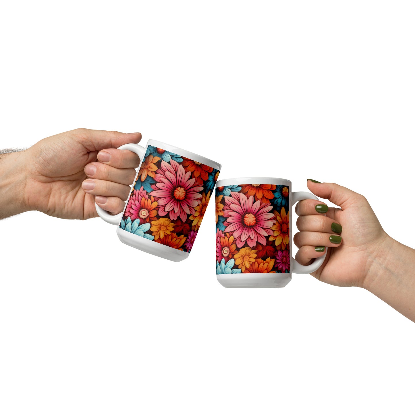 Flower Ceramic Mug