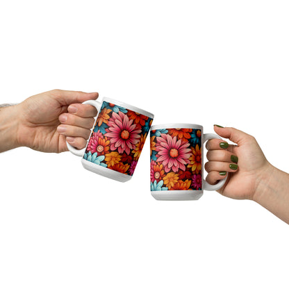 Flower Ceramic Mug