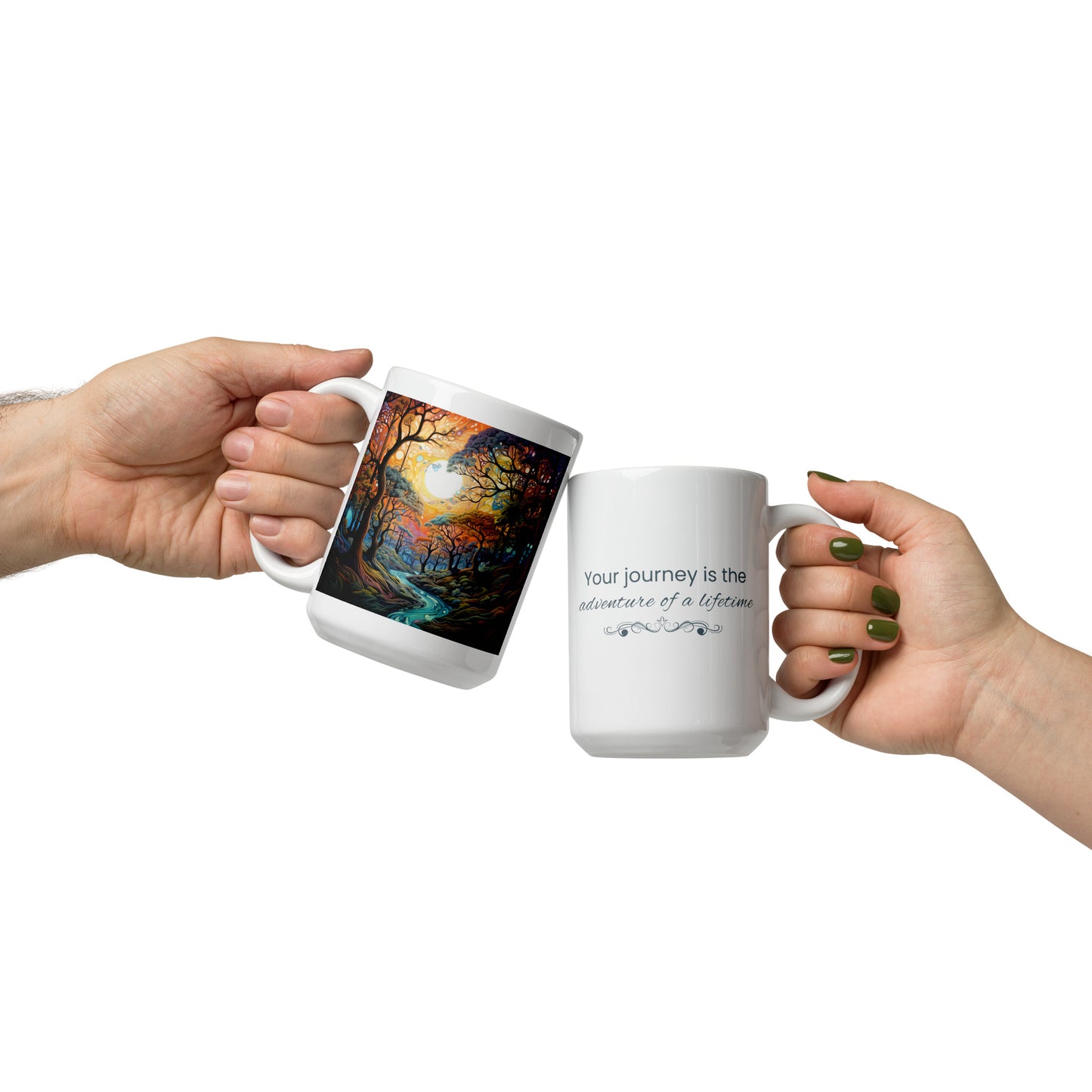 Your Journey is the Adventure of a Lifetime Ceramic Mug