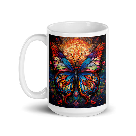 Butterfly Spirit Animal Ceramic Mug