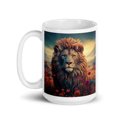 Lion Spirit Animal Ceramic Mug