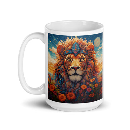 Lion Spirit Animal Ceramic Mug