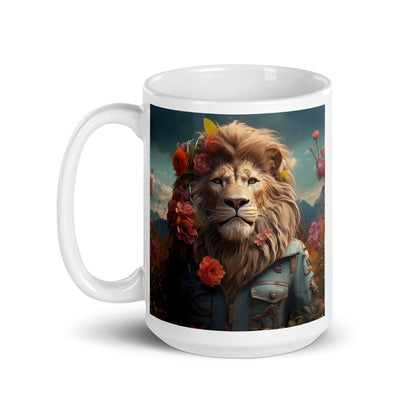 Lion Spirit Animal Ceramic Mug