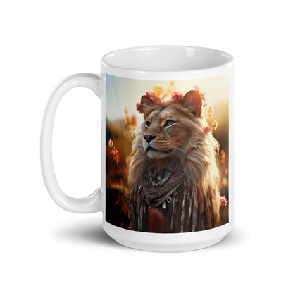 Lion Spirit Animal Ceramic Mug